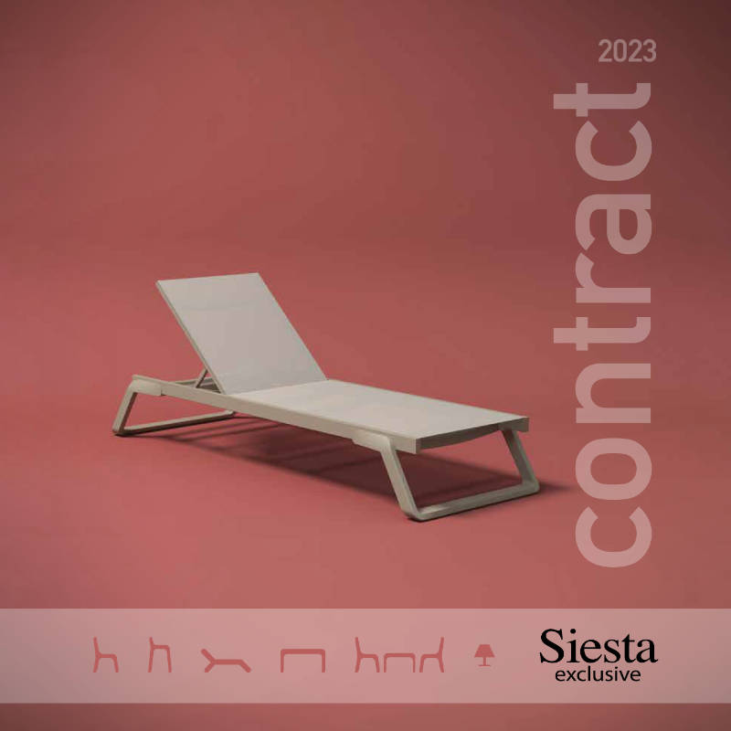 Siesta Exclusive Contract 2023 Catalog Cover